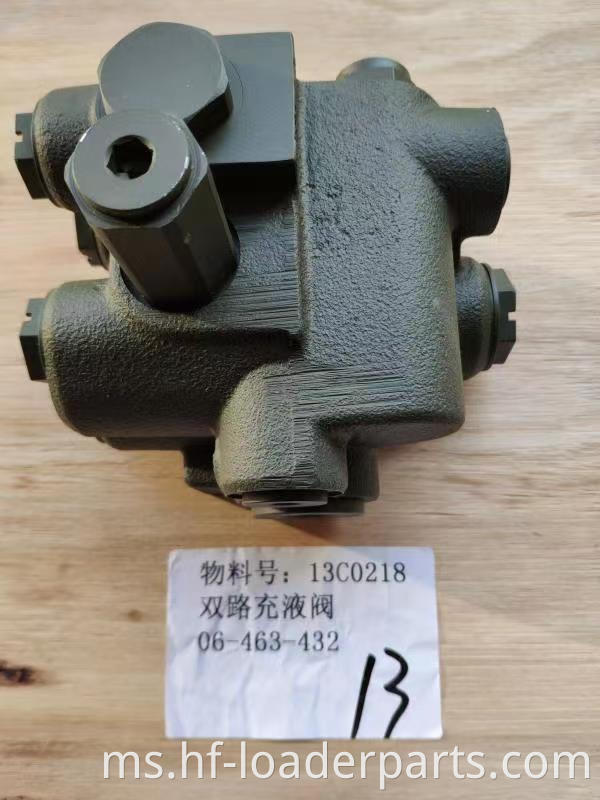 Liugong 862 Loader Charge Valve 13C0218 Liugong 862 loader charge valve 13C0218